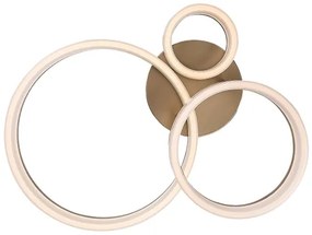 Rabalux 71383 - LED Mennyezeti lámpa AMILIA LED/24W/230V 3000/4000/6500K arany