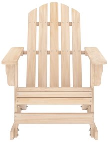 vidaXL tömör fenyőfa kerti Adirondack hintaszék