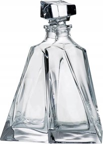 Bohemia Lovers Szett: 2 db stílusos, kristály whisky/szeszesitales palack, 500 ml