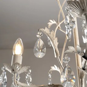 ONLI - Láncra függesztett csillár TERESA 3xE14/6W/230V fehér