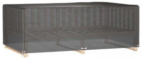 2 db téglalap alakú kerti bútorhuzat 12 fűzőlyukkal 213x132x75