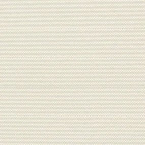 krémszínű behúzható oldalsó napellenző 220 x 600 cm