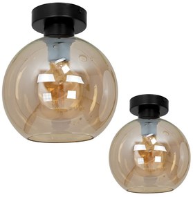 MILAGRO MLP6575 SOFIA Vintage Mennyezeti Lámpák Fekete LED IP20