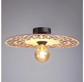 Felületre szerelhető csillár FALCO 1xE27/60W/230V átm. 40 cm bézs