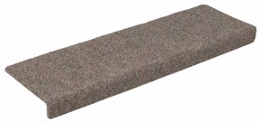 öntapadós lépcsőszőnyegek 30 db 65 x 21 x 4 cm bézs téglalap alakú széllel