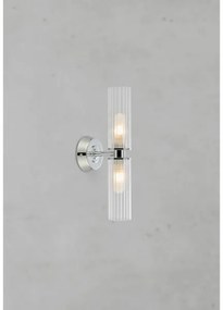 Markslöjd 109027 - Fürdőszobai fali lámpa RIMINI 2xG9/20W/230V IP44 fényes króm