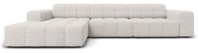 Világosszürke sarokkanapé (bal oldali) Chicago – Cosmopolitan Design