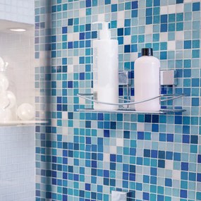 Shower fürdőszobai polc, öntapadós - Compactor
