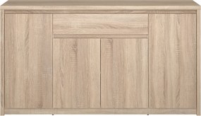 Komód, DTD laminált, tölgy sonoma, NORTY TYP 11