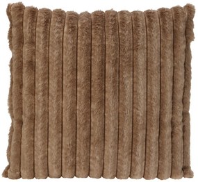 Stripes párna, barna, 45 x 45 cm