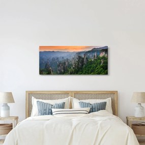 Kép - Zhangjiajie Nemzeti Erdei Park (120x50 cm)