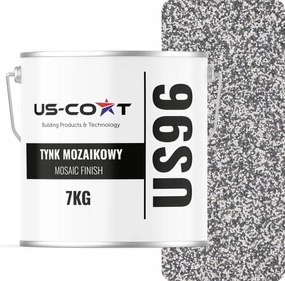 Mozaik Vakolat Mozaik 7KG Szürke Világos M22 Dekoratív Gyanta Homlokzat