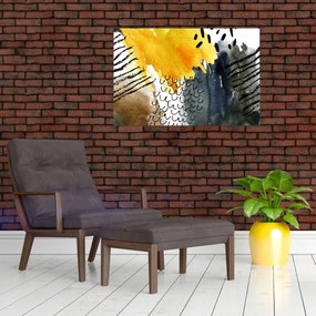 Kép - Absztrakt akvarell (90x60 cm)