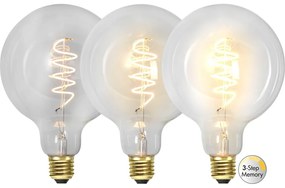 Meleg színű LED szálas szabályozható izzó E27, 4 W Spiral Filament – Star Trading