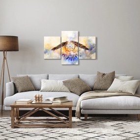 Kép - Álomfogó tollas (90x60 cm)