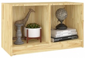 tömör fenyőfa TV-szekrény 70 x 33 x 42 cm