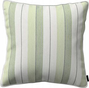 Párnahuzat 45x45 zöld csíkos