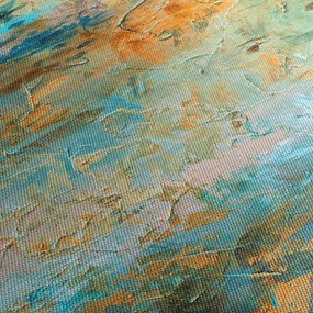 A kék absztrakció képe (150x105 cm)