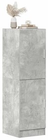 vidaXL betonszürke szerelt fa konyhaszekrény 38 x 41,5 x 131,5 cm