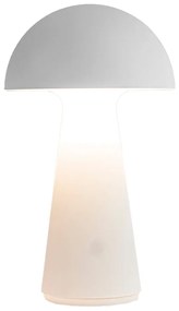 Fehér kültéri asztali lámpa USB-vel Sam – Sirius