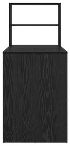 Tárolós Fekete tölgy 113x54x120 cm Szerelt fa