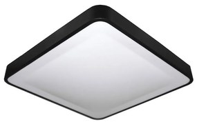 LED Mennyezeti lámpa érzékelővel WILTON LED/24W/230V fekete