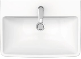 Duravit 23756500002 - Falra szerelhető D-NEO mosdó 65x46 cm kerámia/fényes fehér