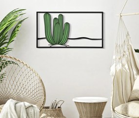 Fali panel kaktusz 60x1,3x33cm