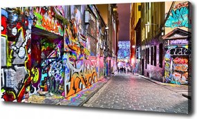Vászonkép Színes graffiti 120x60 cm
