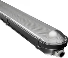 LED technológiás fénycső lámpatest LIMEA GIGANT PRO 20/26/33/40W/230V 4000K IP66 120 cm fekete