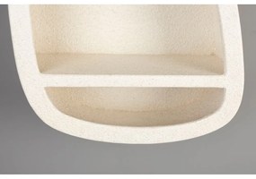 Krémszínű többszintes fali polc 23 cm Veda – Dutchbone