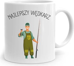 Horgász Ajándék Bögre A Legjobb Horgász fényképes nyomtatással