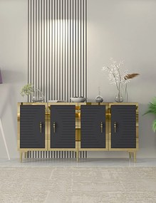 Tuna - Anthracite, Gold