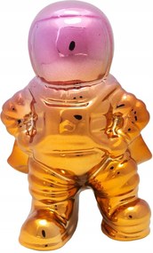 Dekorációs figura Asztronauta rózsaszín