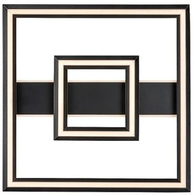 Rabalux 71071 - LED mennyezeti lámpa SIDONA LED/48W/230V 3000K fekete