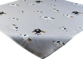 Futófelület Rátét 85x85 Dekoratív Asztalra Szürke