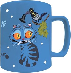 K-pop Démonvadászok Derpy porcelán bögre levehető plüss borítással 440 ml (15,5 oz) Díszdobozban