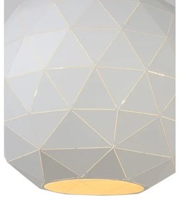 Lucide 21409/40/31 - Függeszték OTONA 1xE27/60W/230V fehér