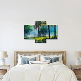 Kép - Olajfestmény tájkép (90x60 cm)