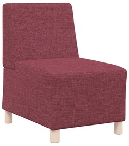 bordó szövet kanapéfotel 55 cm