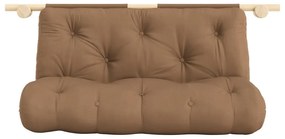 Barna kinyitható kanapé 135 cm Hooked – Karup Design