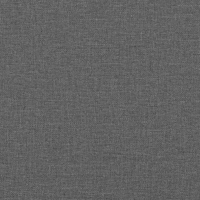 vidaXL forgatható íróasztali szék 54 x 58 x 90 cm Sötétszürke Szövet