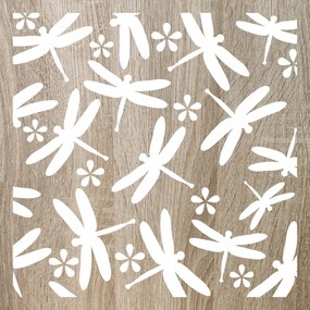 Tányéralátét szett 4 db-os asztali dekoráció Szitakötők