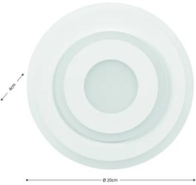 Brilagi - MODERN MINI LED fali lámpa 29W 230V 3000/4000/6000K