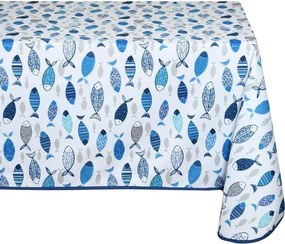 Abrosz kerti asztalra Fuvola hal 140x240 cm dekoratív tengeri boho stílus