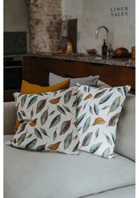 Len párnahuzat 40x40 cm Golden Fall – Linen Tales