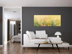 Kép - Festett rét (120x50 cm)