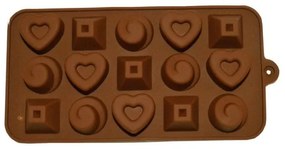 Szilikon-forma csokoládé bonbonokhoz 52994