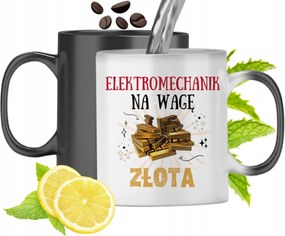 Elektromechanika Mágikus Bögre Ajándék Nyomtatott Fotóval
