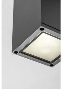 Lámpa Mennyezeti lámpatest LENTO, aluminium, 100x130, IP54, max 35W, négyzet, grafit